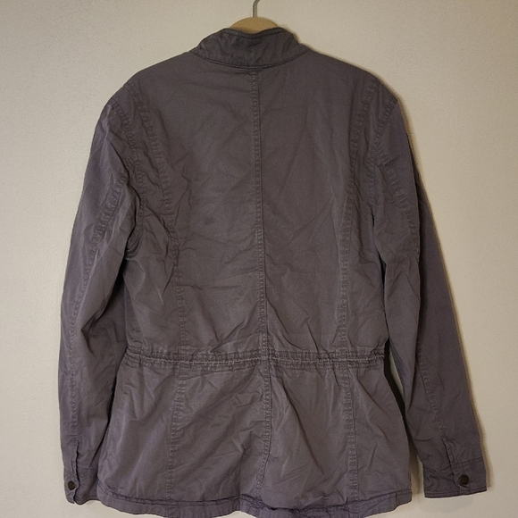 L.L.Bean Gray  Jacket Size M - Picture 3 of 9